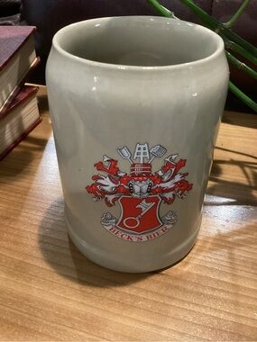 Beck’s Beir Ceramic Stein from 1970s